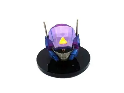 Super Mecha - Rajeek of Code Name R4JEK - 3D Print Ready Low-poly 3D model