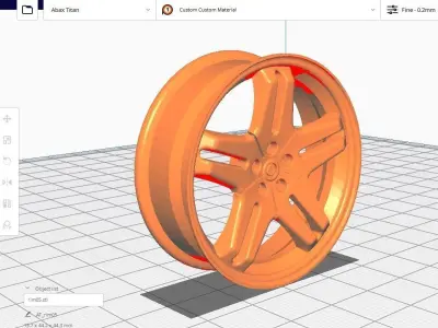 Rim 17 in M5 3D model