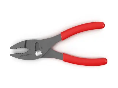 Sleep joint pliers Low-poly 3D model