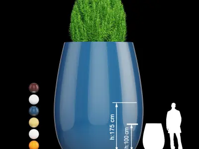 Pot Deco XXL part 1 3D model