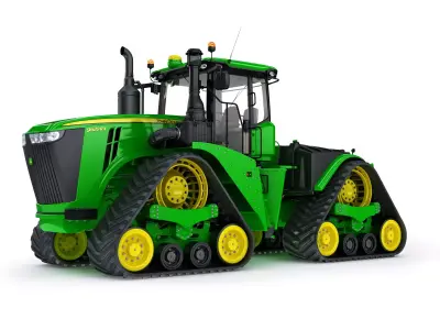 John Deere 9620 RX Tracked Power Tractor 3D model