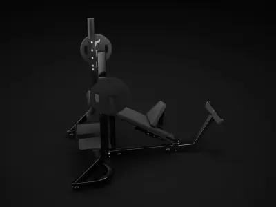 Olympic Incline 3D model
