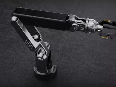 Robotic Arm technical industrial robot  3D model