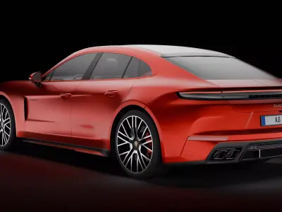 Porsche Panamera Turbo E-Hybrid 3D model