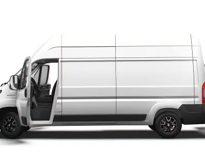 Fiat Ducato Van L3H3 HQ Interior 2023 3D model
