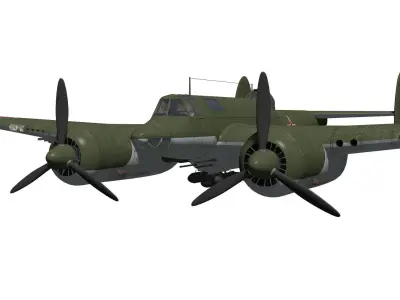 Sukhoi Su-8 3D model
