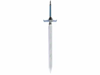 Sword 9 Low-poly 3D model
