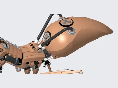 Ant model robot 3D model purchase