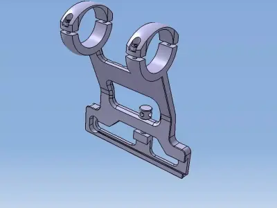 Tactical Rings SB-W 30 for AK74 AK47 Sayga 3D model