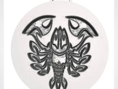 Pendants Zodiac signs water Free 3D print model