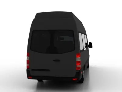 Mercedes Benz Sprinter L3H3 2015 Passenger EU 3D model