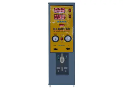 Nitrogen generator Low-poly 3D model
