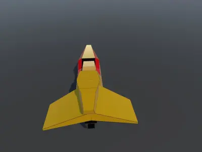 Space Ship - Game Ready 3D model
