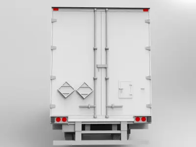 Box Truck 3D model purchase