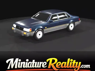 1-87 AMC Concord Sedan - 1980 Print Ready STL 3D print model