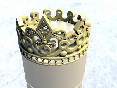 Antique Bottle 3D model
