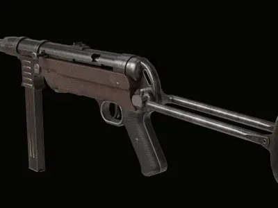 MP40-Maschinenpistole 40 3D model