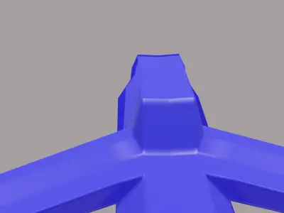 Airplane Free low-poly 3D model buy