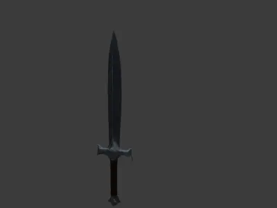 sword low-poly Low-poly 3D model purchase