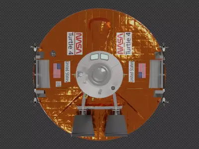 NASA Turtle Orbital Transfer Vehicle 3D model