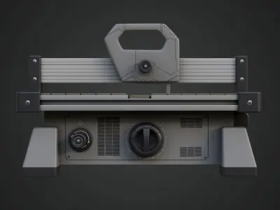 Compact Panel Saw 3D model