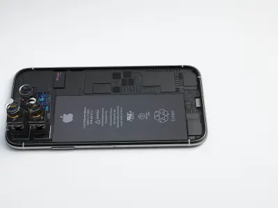 Internal Structure of Mobile Phone 3D model