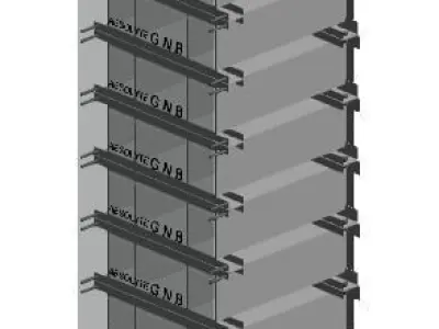 GABINETE DE BATERIAS 3D model