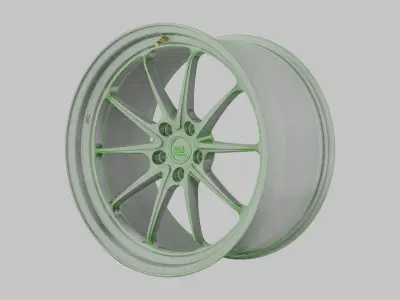 BC Forged TD09 Low-poly 3D model