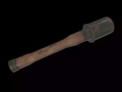 M24 grenade Low-poly 3D model