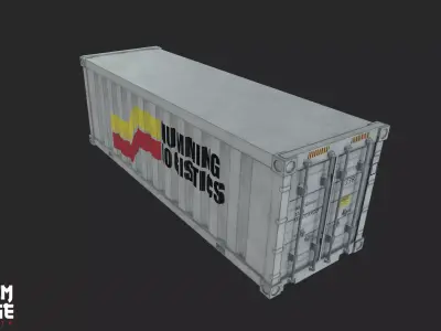 Shipping Cargo Container 3D model