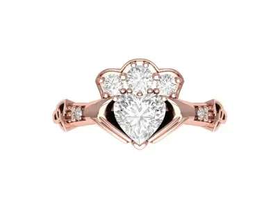 Wedding Ring 3D print model