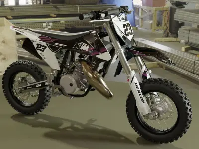 KTM 50 2023 3D model