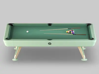 DIAGONAL POOL TABLE 3D model