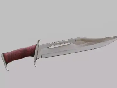 Hunt Knife 3D model