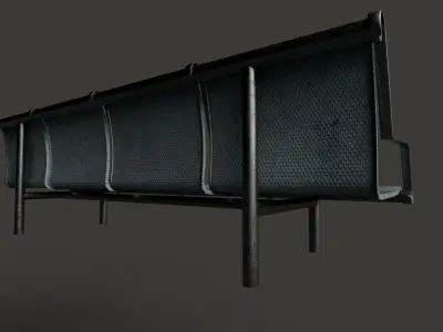 Chair Low-poly 3D model purchase