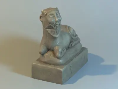 Souvenir of the Bicha de Balazote 3D model