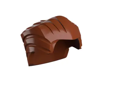 Custom3Dprint Minifigure Accessory - Minifigure Hair S2 - 001 3D print model