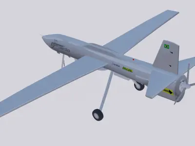Drone Avibras Falco Harpia 3D model