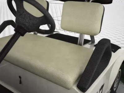 GolfCart 3D model purchase