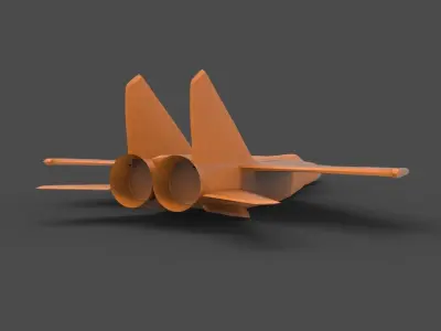 Mikoyan-Gurevich MiG-25 3D print model