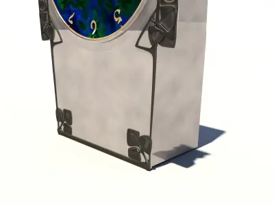 Archibald Knox Clock 3D model