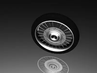 tire motorcycle Free 3D model