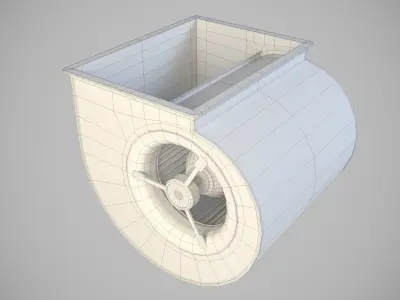 Centrifugal Blower Fan 3D model