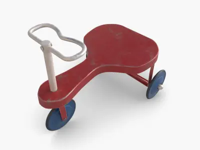 Old Tricycle 3D model purchase