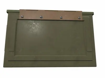 Military box 04 3D model