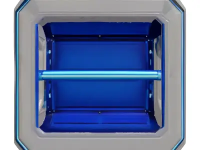 SciFi Wall Panel Display Module 3D model