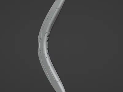 Scifi Boomerang For 3d Print 3D print model