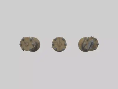 Siegeballistabolts 1 Low-poly 3D model