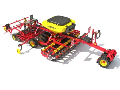 Vaderstad Seed Drill 3D model