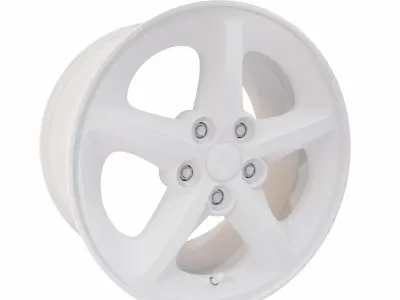 Car alloy rim 3d model   3D model